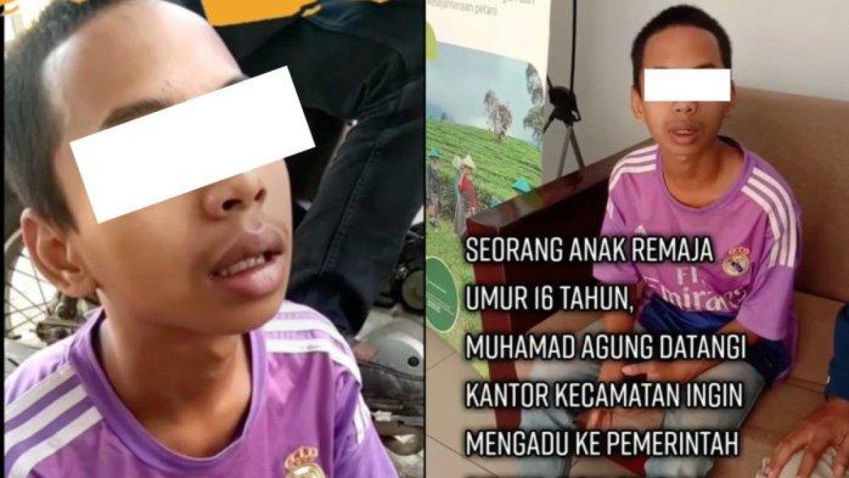 Viral, remaja di Garut datangi kantor kecamatan jalan kaki 2 Km.