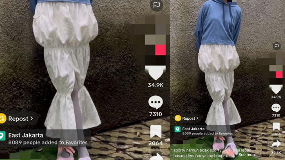 Viral rok model ikatan tali pocong dijual di social media.
