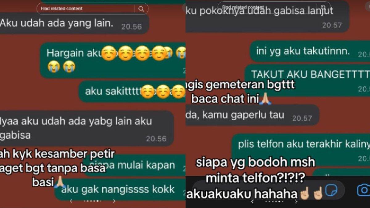 Wanita itu menceritakan kisahnya ditinggalkan