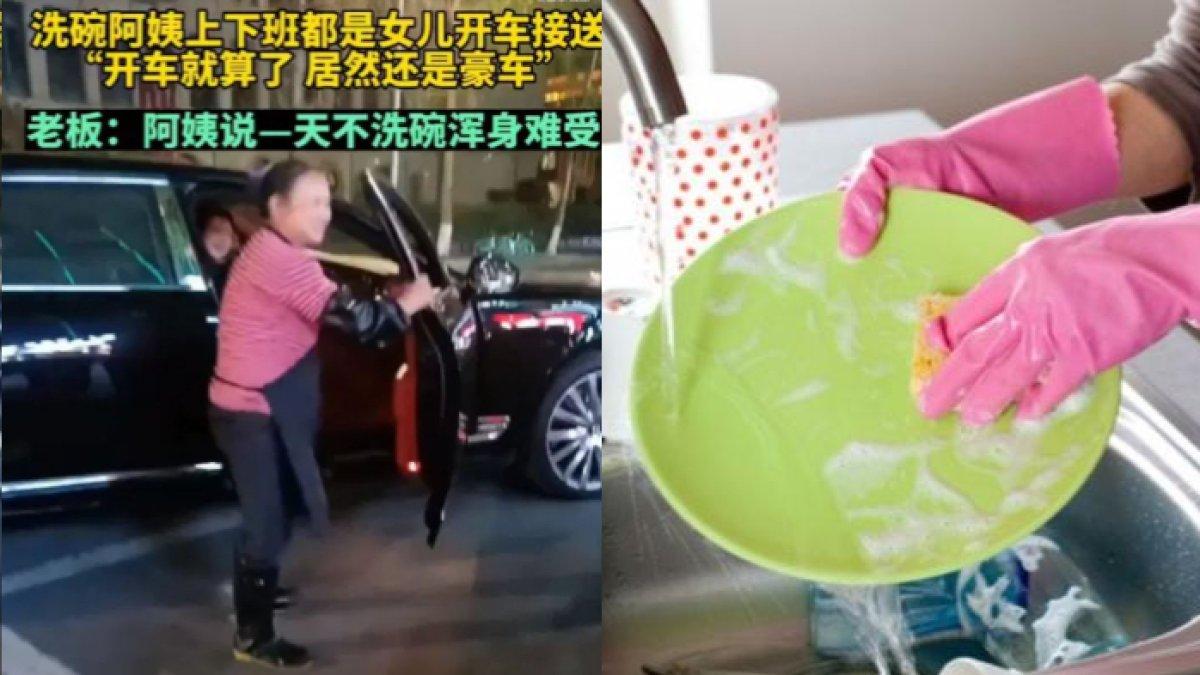 selalu menggunakan sarung tangan saat cuci piring