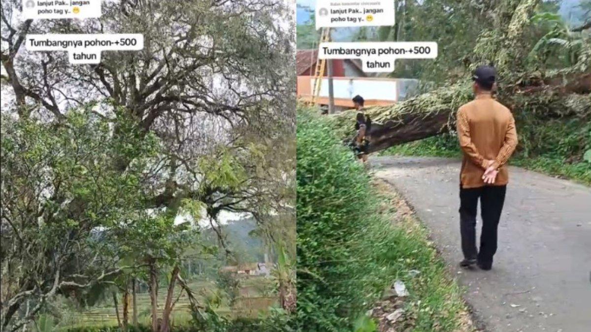 warga setempat melakukan selamatan atau kegiatan doa bersama