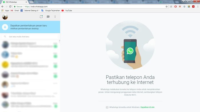 WhatsApp Web dapat menerima panggilan suara dan video