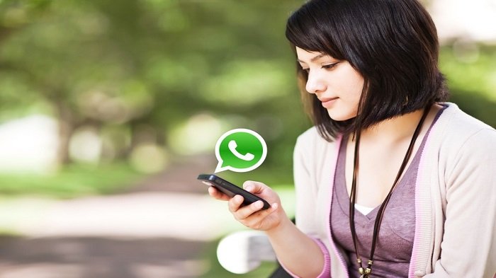 Ilustrasi aplikasi WhatsApp 