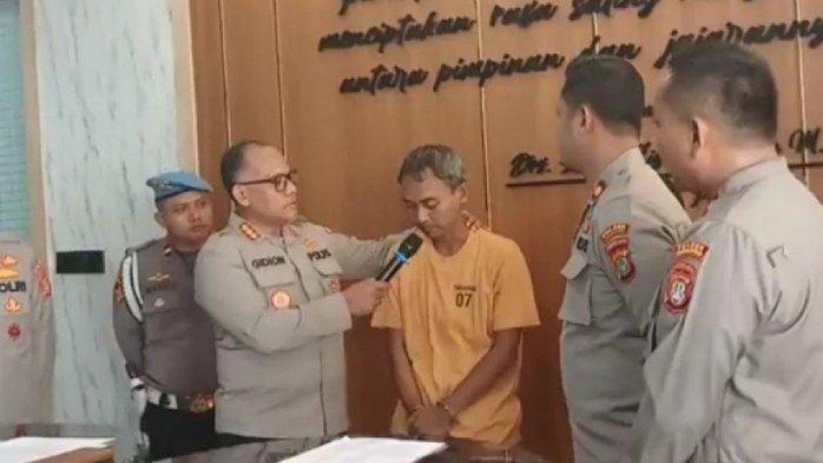 Yusuf Edi Prasetyo ASN Kemenkumham lakukan tindakan curanmor.