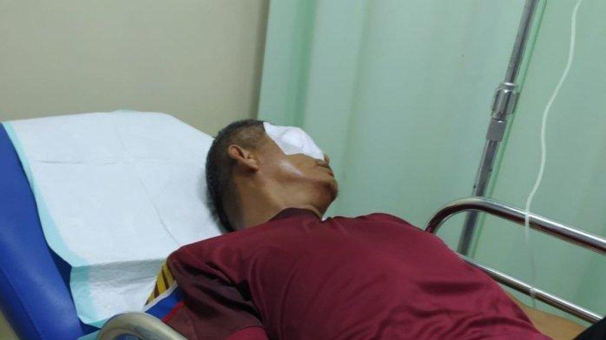 Zaharman (58) Guru SMAN di Rejang Lebong diserang orangtua murid.