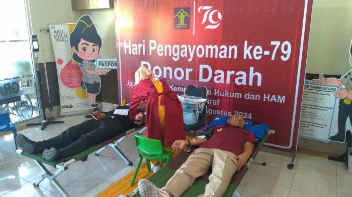 Donor Darah Omograsi Polman, Sabtu (10/8/2024)