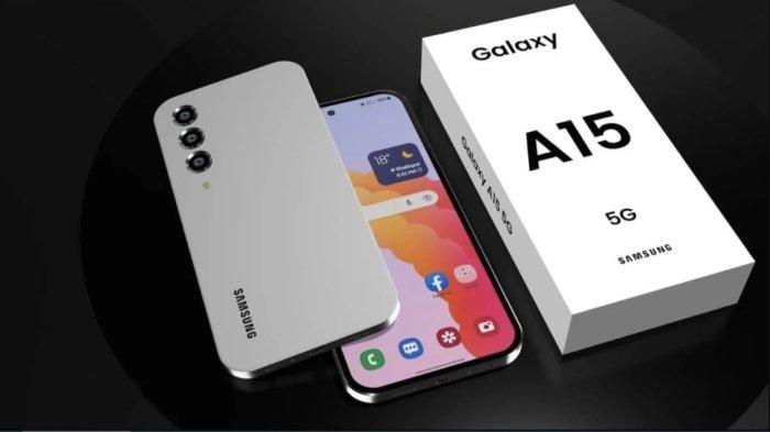 Hp Samsung Galaxy A15 4G dan 5G hanganya makin terjangkau.