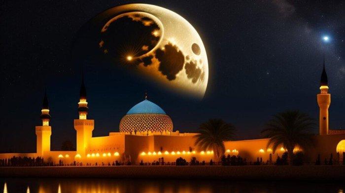 Ilustrasi Ramadan.