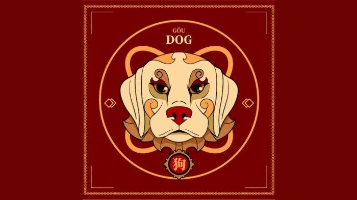 Ilustrasi Shio Anjing.
