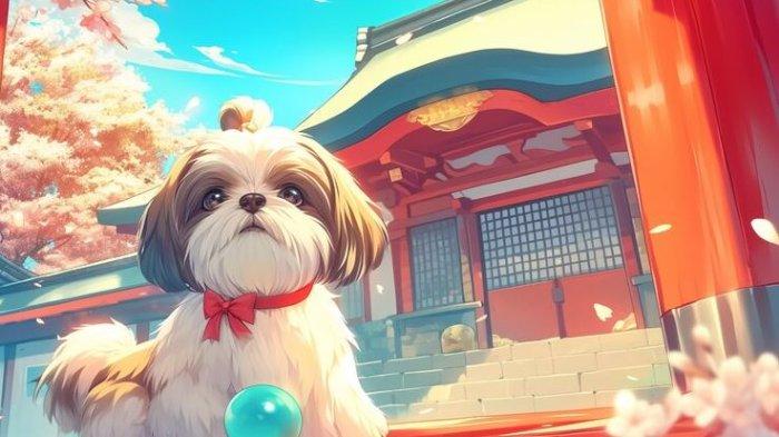 Ilustrasi Shio Anjing.