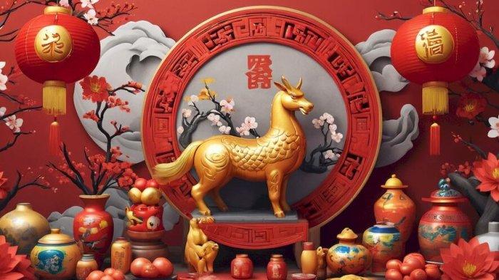 Ilustrasi Shio Kambing.