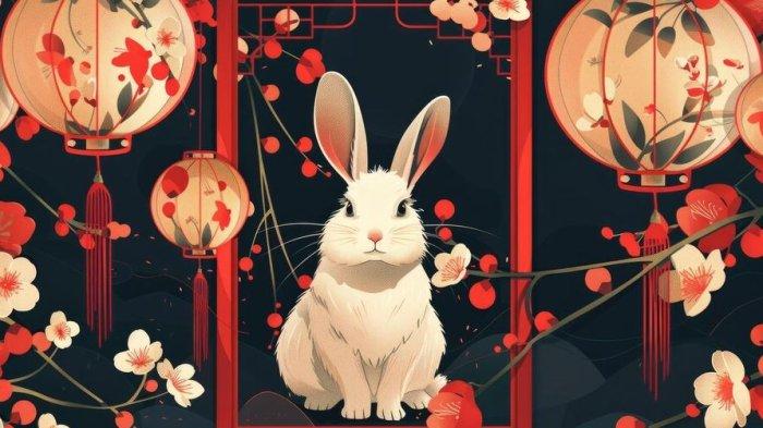 Ilustrasi Shio Kelinci.