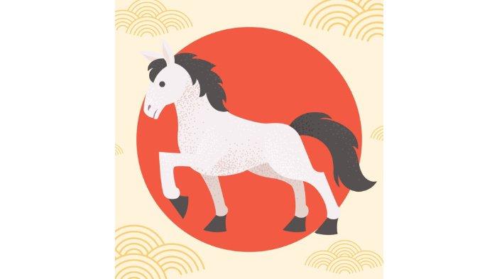 Ilustrasi Shio Kuda.