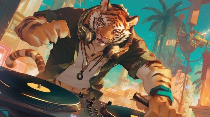 Ilustrasi Shio Macan.