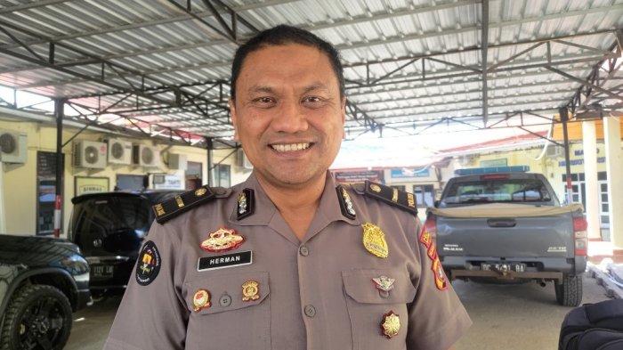 Kasi Humas Polresta Mamuju, Ipda Herman Basir saat ditemui di Mapolresta Mamuju Jumat (14/4/2023)