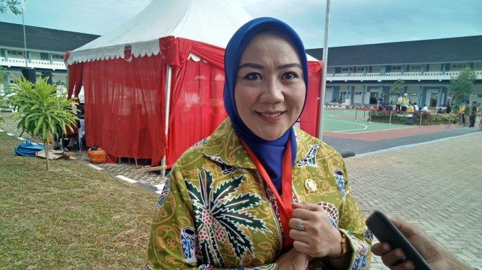 Ketua DPRD Sulbar Suraidah Suhardi saat ditemui di SMKN 1 Rangas Mamuju, Jl Abdul Malik Pattana Endeng, Kecamatan Simboro, Selasa (23/4/2024).