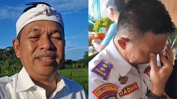 KOMPENSASI SOPIR ANGKOT - Kolase potret Gubernur Jawa Barat Dedi Mulyadi (kiri) dan Kepala Bidang Dinas Perhubungan Bogor, Dadang Kosasih, Senin (7/4/2025).