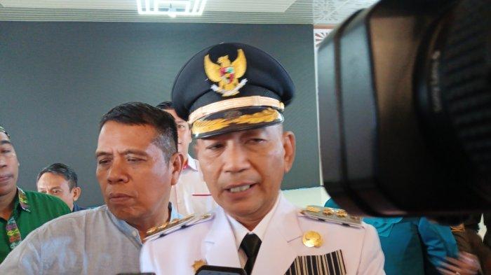 PJ Bupati Polman Ilham Borahima saat dijumpai awak media usai pelantikan di Graha Sandeq, Kompleks Perkantoran Gubernur Sulbar, Jl Abdul Malik Pettanna Endeng Rangas, Mamuju, Selasa (9/1/2024).
