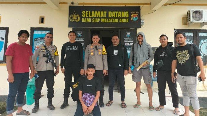 Pelaku Penikaman bernama Rikka Benni ditangkap polisi.