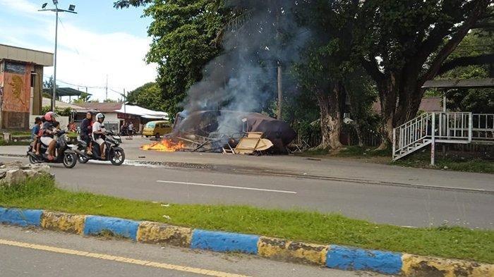 Pos polisi untuk pengamanan mudik Lebaran 2024 hangus, imbas bentrok personel TNI AL dan Brimob, Minggu 14 April 2024