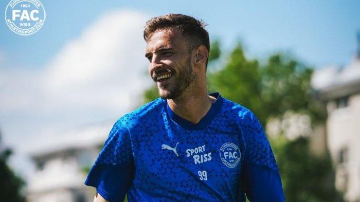 Potret Nermin Haljeta, striker asal Slovenia yang dilirik PSM Makassar untuk Liga 1 2024/ 2025.