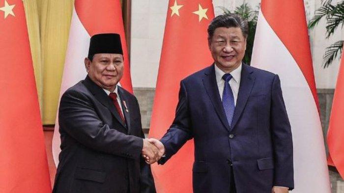 Presiden RI Prabowo Subianto bersalaman dengan Presiden China Xi Jinping dalam pertemuan kenegaraan di The Great Hall of the People, Beijing, Republik Rakyat Tiongkok (RRT), Sabtu (9/11/2024).