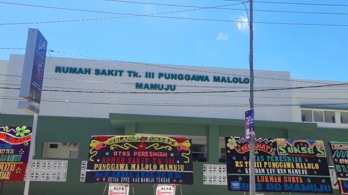 RS Tingkat III Punggawa Malolo Mamuju di Jl Ahmad Yani, Kelurahan Binanga, Kecamatan Mamuju, Kabupaten Mamuju, Sulawesi Barat (Sulbar).