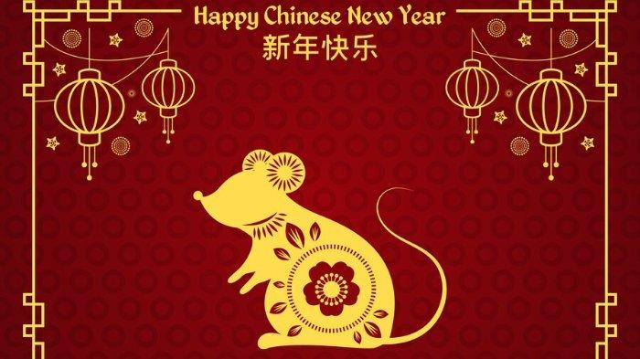 Ilustrasi Shio Tikus.