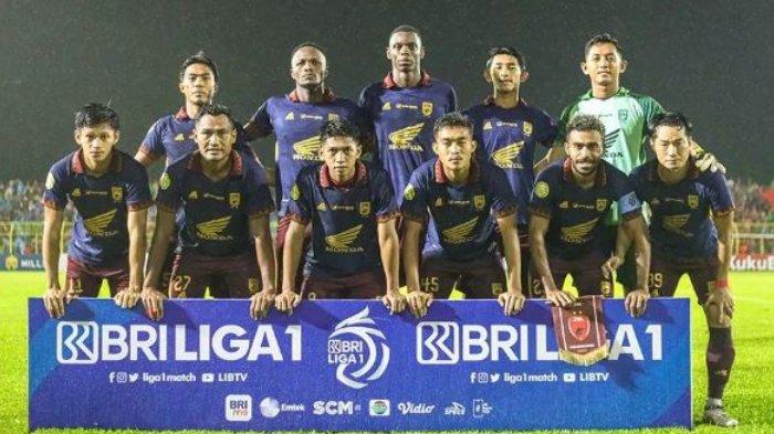 Starting line up PSM Makassar lawan Persija Jakarta di Stadion Gelora BJ Habibie, Parepare, Sulawesi Selatan, Jumat (3/11/2023).