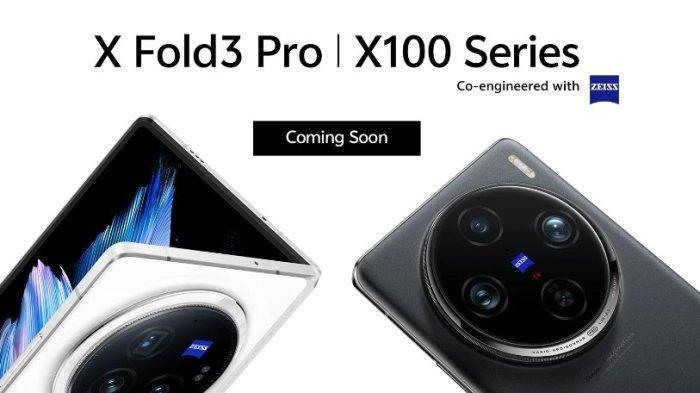 Spesifikasi hp Vivo X Fold 3 Pro dan X100 Pro di Indonesia