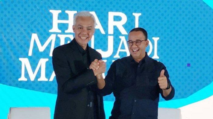 Wacana duet Ganjar Pranowo dan Anies Baswedan di Pilpres 2024, Nasdem sebut kemungkinan, Demokrat dan PKS tolak wacana elite PDIP. Wacana Ganjar-Anies pada Pemilihan Presiden (Pilpres) 2023 dilontarkan Ketua Dewan Pimpinan Pusat Partai Demokrasi Indonesia Perjuangan (DPP PDIP), Said Abdullah.