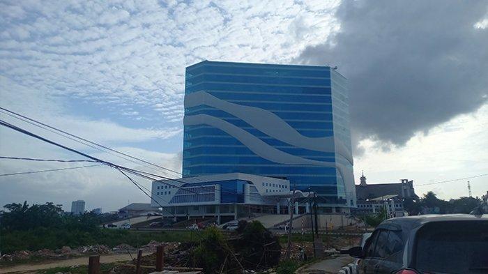 Kondisi terkini Rumah Sakit Jantung Provinsi Sulawesi Tenggara di Kota Kendari, pada Selasa (22/8/2023). Belanja alat kesehatan (alkes) RS Jantung ini habiskan uang sebesar Rp63 miliar.