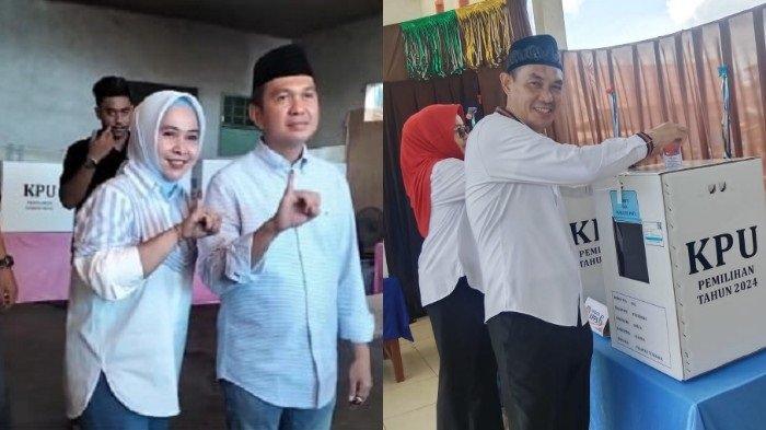 Calon Bupati Kolaka Amri Djamaluddin dan Muhammad Jayadin mencoblos Pemilihan Kepala Daerah atau Pilkada 2024, Rabu (27/11/2024). Amri Djamaluddin mencoblos di Tempat Pemungutan Suara atau TPS 05, Kelurahan Sea, Kecamatan Latambaga, Kabupaten Kolaka, Provinsi Sulawesi Tenggara (Sultra). Sementara itu, Muhammad Jayadin menyalurkan hak suaranya di TPS Kelurahan Puundoho, Kecamatan Baula.
