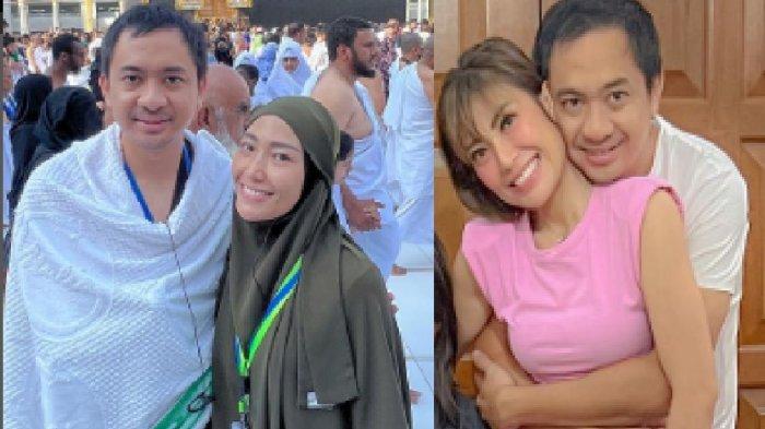 Regi Datau dan istrinya Ayu Dewi. Regi menjadi perbincangan setelah Denise Chariesta mengaku sebagai selingkuhannya.