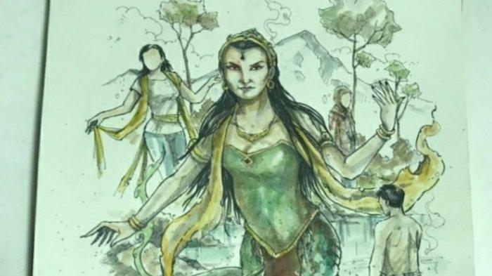 FOTO ILUSTRASI - Sosok Badarawuhi yang merupakan lelembut dalam cerita KKN di Desa Penari.