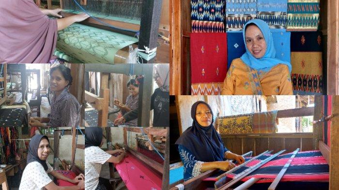 Emansipasi wanita Desa Masalili Kecamatan Kontunaga, Kabupaten Muna, Sulawesi Tenggara (Sultra) terus mengembangkan tradisi menenun turun temurun.