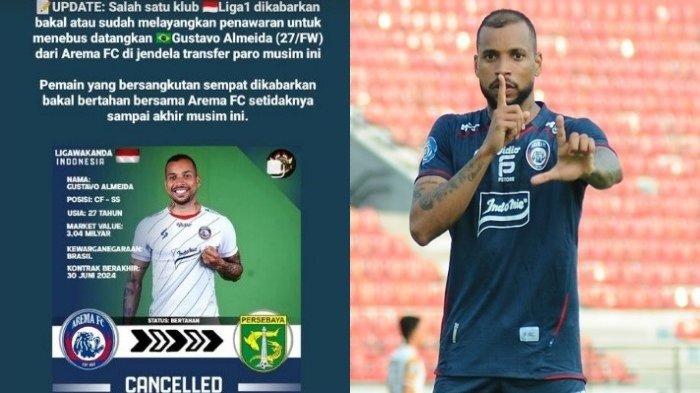Banyak klub yang meminati Gustavo Almeida tak hanya Persija Jakarta. Salah satunya adalah Persebaya Surabaya.
