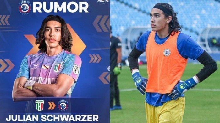 Julian Garcia Schwarzer kabarnya tinggal diresmikan Arema FC, untuk mengisi posisi kiper.