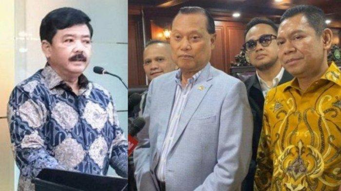 Ketua MKD DPR RI Adang Daradjatun saat (jas biru) saat ditemui awak media di Gedung Nusantara I, Kompleks Parlemen, Senayan, Jakarta, Selasa (2/7/2024). MKD memperoleh surat dari Ketua Satgas Pemberantasan Judi Online sekaligus Menko Polhukam RI Hadi Tjahjanto terkait 60 orang yang berkerja di lingkungan DPR RI diduga terlibat judi online (judol), 2 di antaranya anggota DPR RI.