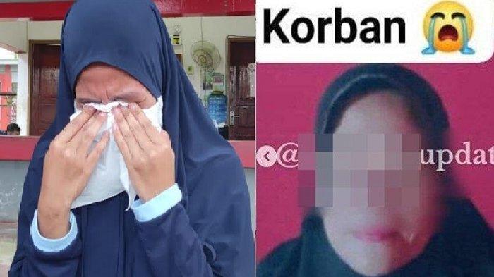 KOLASE FOTO- Novi, tersangka kasus pembunuhan terhadap mertuanya M (51) di Jalan Madusila Anggoeya Kendari Sulawesi Tenggara menangis mengaku minta maaf ke keluarga. Hal ini disampaikan Novi saat ditemui di Lapas Perempuan Kota Kendari Sulawesi Tenggara, Sabtu (20/4/2024).