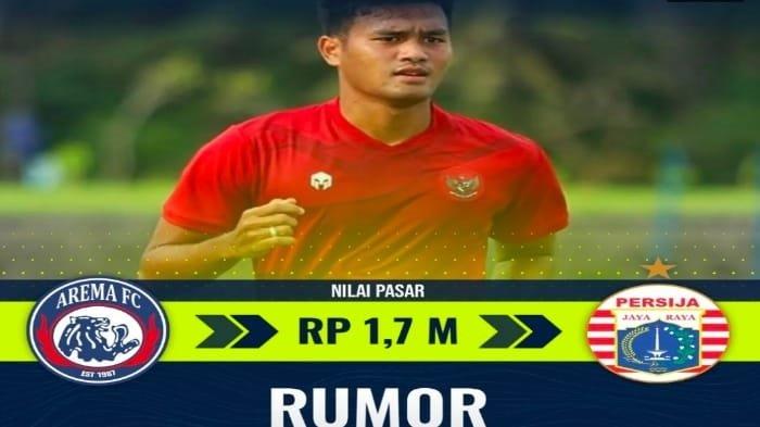 Persija Jakarta makin santer diisukan segera meresmikan pemain Arema FC, Muhammad Rafli jelang Liga 1 musim 2024-2025 bergulir.