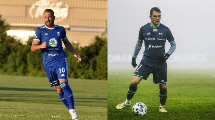 Kolase Foto: Dua kandidat pemain asing Eropa Persija, Jiri Skalak dan Maciej Gajos