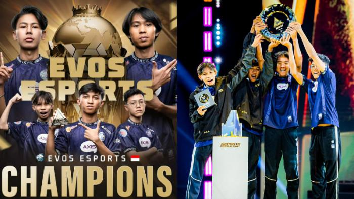 Profil EVOS Divine juara Free Fire Esports World Cup, pemain Rasyah, Koceel, Aimgod, Reyyy, Abaaax