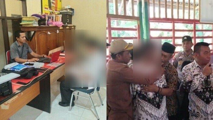 Guru dipolisikan karena pukul siswa pakai sapu lidi kini berakhir damai. Guru tersebut sebulan lagi pensiun.