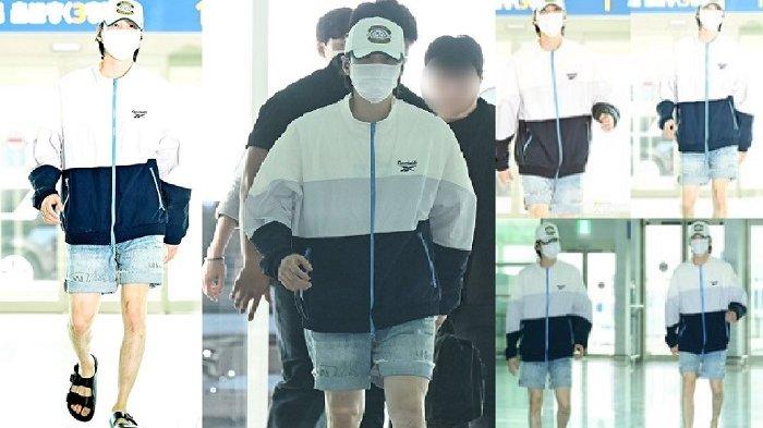Suga BTS terkonfirmasi akan segera tiba di Jakarta, Indonesia. Suga BTS tampil santai dengan celana jeans pendek. Momen kedatangan Suga BTS di Bandara Internasional Incheon terabadikan kamera Dispatch. Bahkan akun Instagram Dispatch diserbu komentar ARMY Indonesia, nama penggemar idola KPopp BTS.