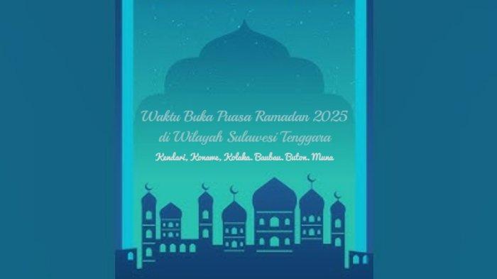 Berikut jadwal buka puasa Ramadan 2025 Sulawesi Tenggara (Sultra), mulai Kendari, Konawe, Kolaka, Baubau, Buton, Muna, dan daerah lainnya. Ibadah puasa Ramadhan 1446 Hiriyah pada Kamis (06/03/2025) sudah memasuki hari keenam bulan puasa 2025.