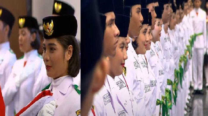 Berikut ini daftar nama 76 Pasukan Pengibar Bendera Pusaka atau Paskibraka Nasional 2024.   Nantinya, 76 Paskibraka Nasional 2024 ini akan bertugas di Ibu Kota Nusantara atau IKN pada 17 Agustus mendatang.   Mereka akan mengibarkan bendera Merah Putih pada upacara Hari Ulang Tahun atau HUT RI 79.  Di mana, dari puluhan Paskibraka ini merupakan perwakilan dari 38 Provinsi yang dipilih di setiap Sekolah Menengah Atas atau SMA di Indonesia.
