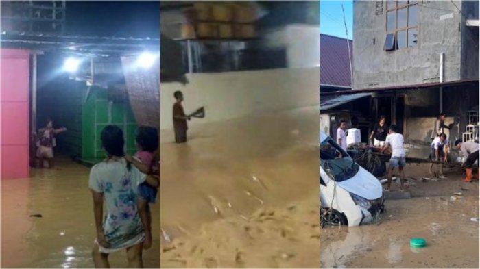 Update data dampak bencana banjir Kendari, Sulawesi Tenggara (Sultra), hingga Jumat (08/03/2024), 5 rumah hanyut dan 2.198 terendam banjir. Banjir yang terjadi pada Rabu 6 Maret 2024 malam lalu tersebut juga berdampak di 1 kantor lurah, 1 sekolah, serta 1 rumah sakit (RS).