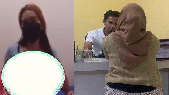JS ngumpet di kantor polisi karena takut diamuk massa yang geram dengan aksinya buka baju saat live TikTok.