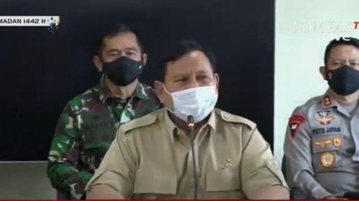 Menhan Prabowo Subianto.
